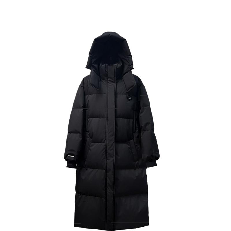 Утолщенная длинная хлопковая куртка для зимней пары, студентов колледжей, пальто выше колена - Выбор влюбленных