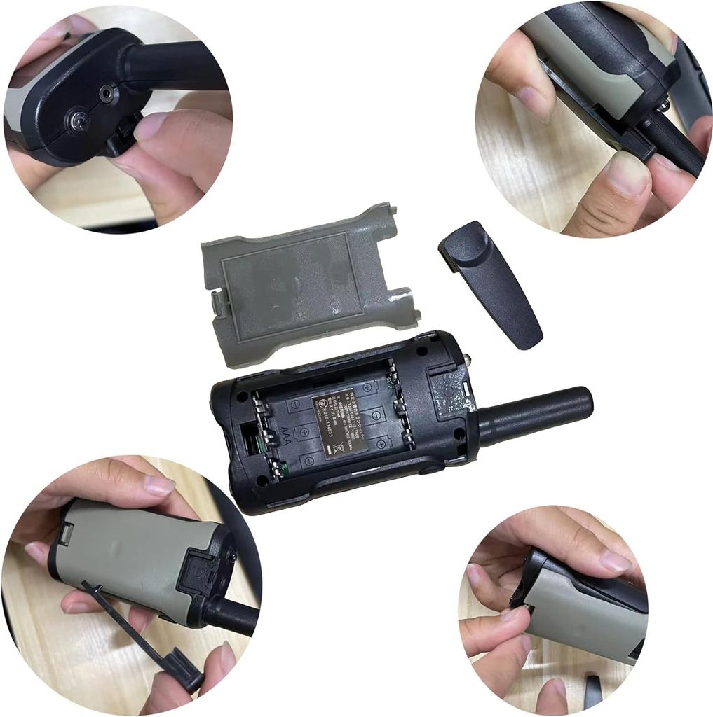 InYYTer Walkie Talkie Набор из 2 20-канальных 2-сторонних радиоигрушек T48 Функция Walkie Talkie Простая в эксплуатации светодиодная рация со светодиодным фонариком Маленькая и легкая