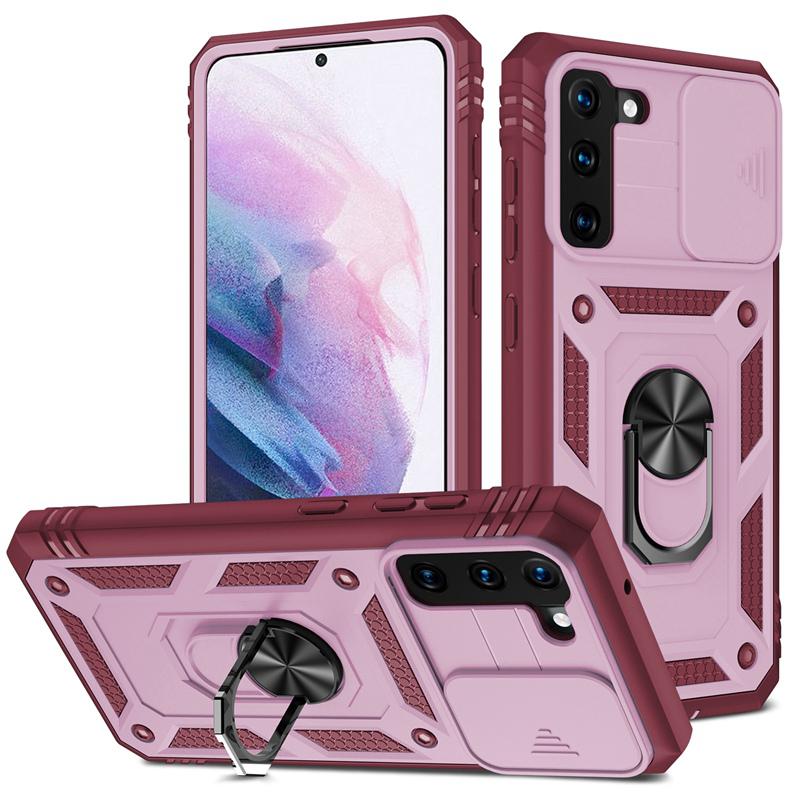 Противоударный чехол Volledige Beschermende со стандартным чехлом для Samsung iPhone Mix-Kleur Armor, резиновый чехол