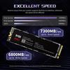 9100 PRO M.2 SSD PCIe 4.0 NVMe TLC SSD Высокая скорость передачи 1 ТБ/2 ТБ/4 ТБ Внутренний твердотельный накопитель для геймера, технического специалиста