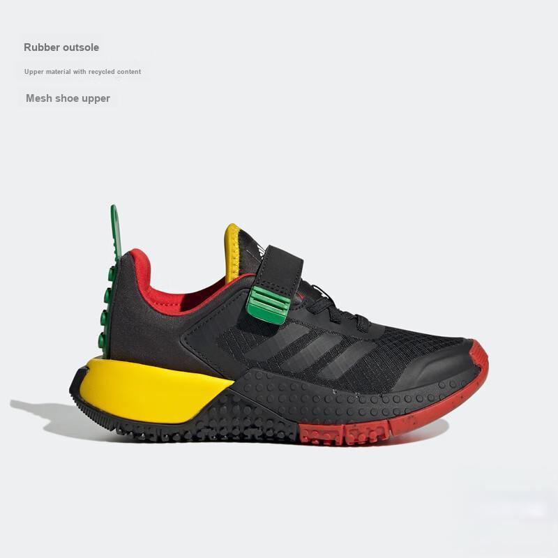 LEGO x adidas Sport DNA Кроссовки для маленьких детей Черно-красные Детские кроссовки Основной черный HQ1311