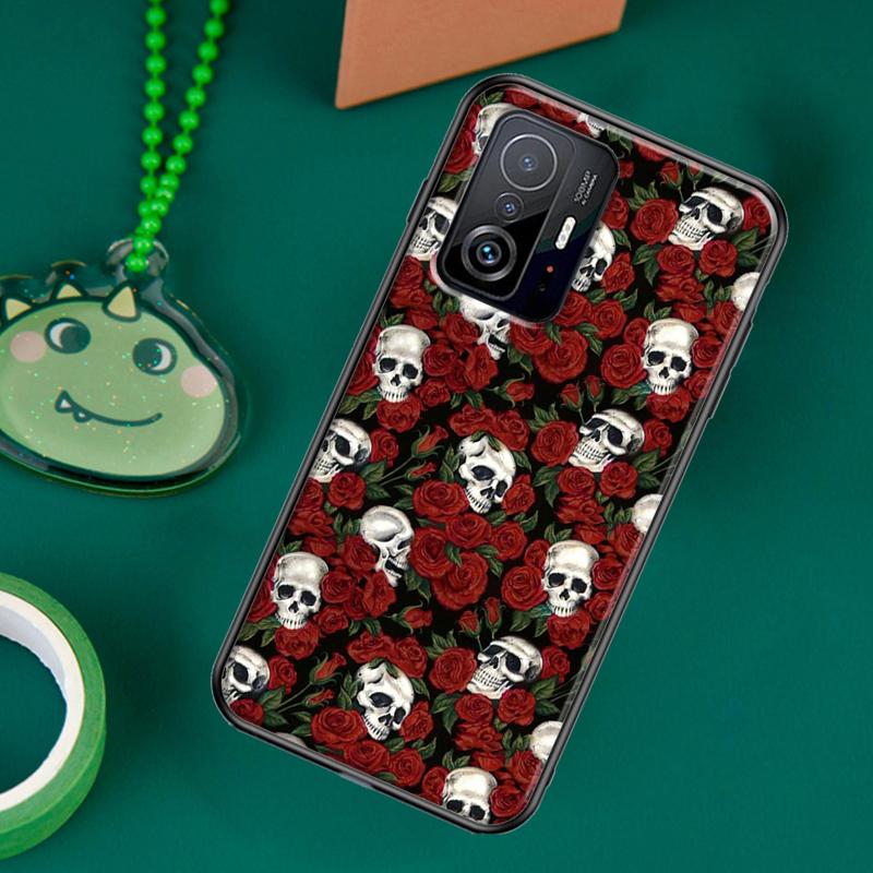 Готический модный чехол с черепом для POCO F5 X5 X3 Pro X4 F4 GT F3 M5s C40 чехол для Xiaomi 13 12 Lite 11T 12T Pro 12X