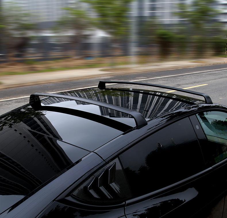 Поперечины для багажа с замком Tesla Model Y - Алюминиевая стойка для перевозки и Мод-аксессуары