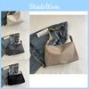 Large Capacity Solid Color Summer Women's Fashion Minimalist Commuter Tote Bag