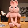 Stretch Rabbit Doll Pull Ear Rabbit Retractable Legs Plush Toy Birthday Gift For Women