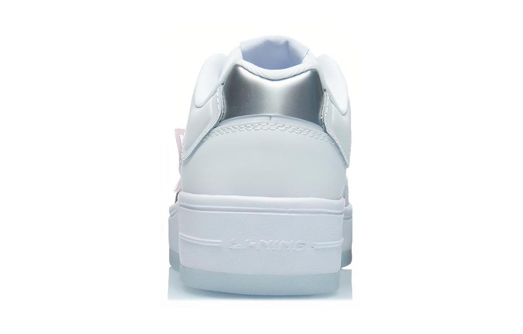 Li Ning Rising Phoenix Thermal Slip Resistant Thermal Slip Resistant Low top Skateboard Shoes Women's White AGCR304-1