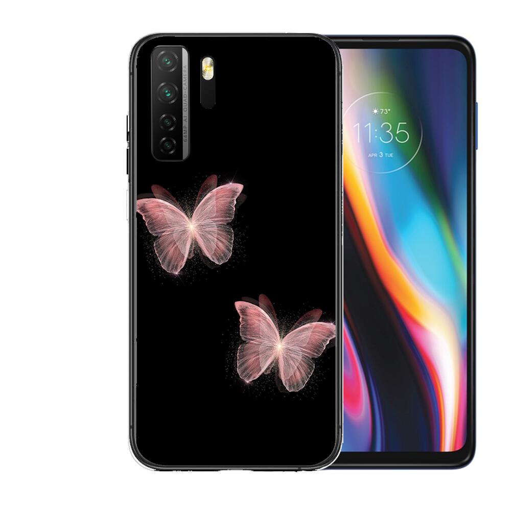 Beautiful Butterfly Pattern Black Soft Cover The Pooh For Huawei Nova 8 7 6 SE 5T 7i 5i 5Z 5 4 4E 3 3i 3E 2i Pro Phone Case Case