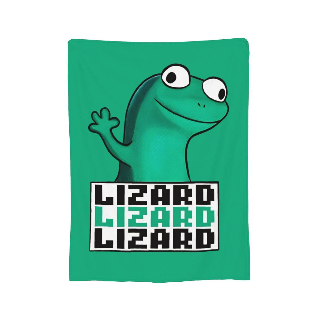 Hoppers Cute Tom Lizard  Retro  Blankets  Flannel Throw Blankets Bedroom Sofa Decoration Ultra-Soft Warm Bedsprea ,