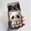 Phone Case For ZTE Blade V70 Max/Nubia V70 Max Soft Silicone Black Case Bright Pattern Pink Sand Beach,Garden Shockproof Shell