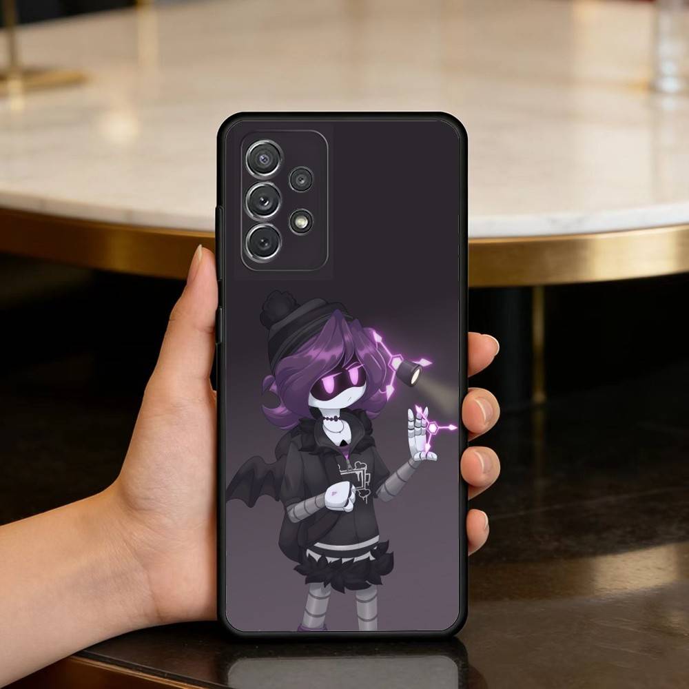 M-MurderS D-Drones U-UZI Phone Case For Samsung Galaxy A73,A72,A71,A70,A53,A52,A51,Soft Silicone Black Cover