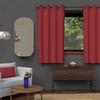 Eyelet Curtain 135x180 Cm BLACKOUT Red, by Soleil D'ocre