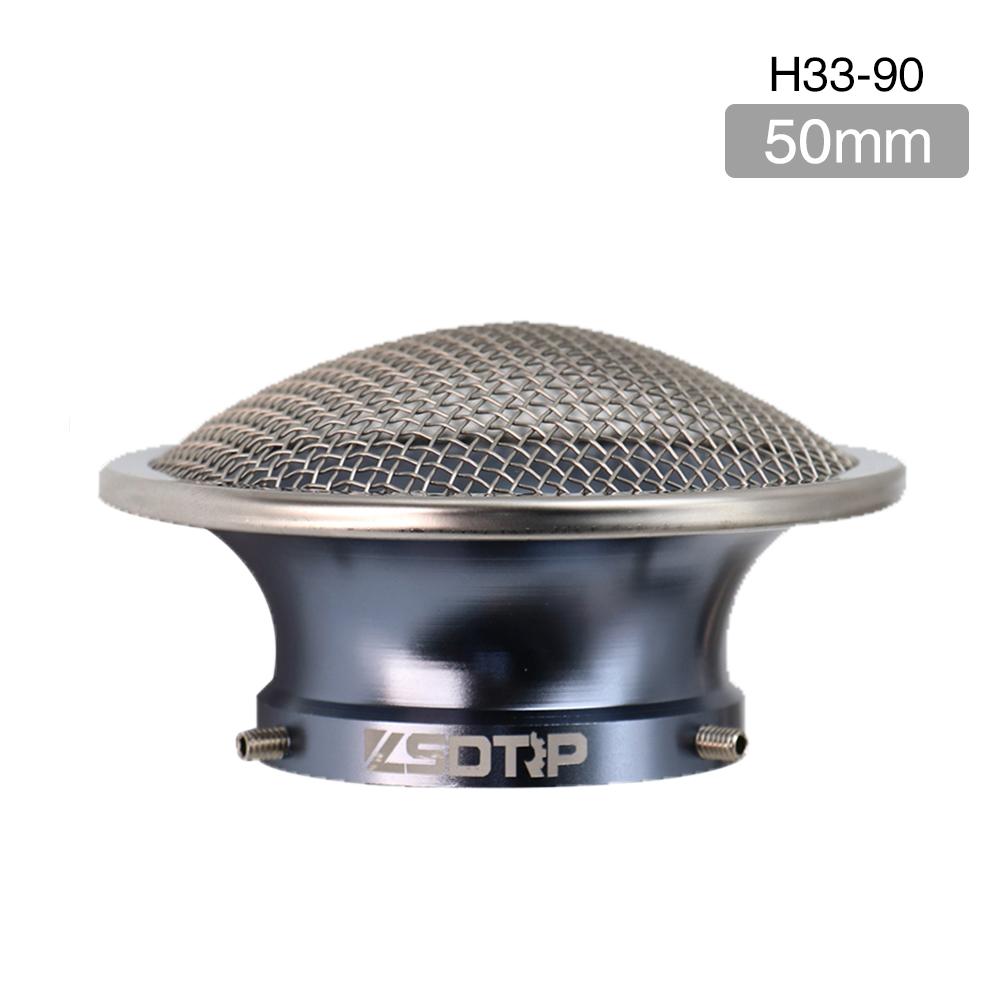 ZSDTRP 50mm Moto Modified Carburetor Air Filter Cup Horn Cup With Mesh Net Fit On PE PWK 21 24 26 28 30mm Carburetor