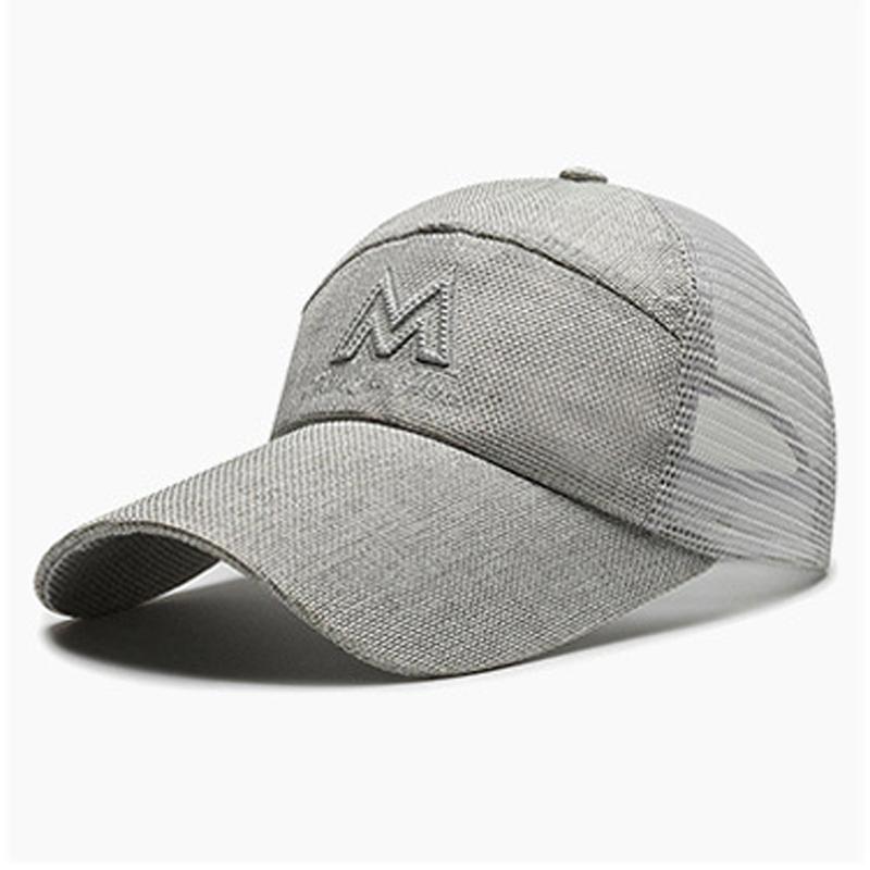 Мужская и женская сетчатая дышащая бейсбольная спортивная кепка с защитой от солнца, шляпа от солнца дальнобойщика
