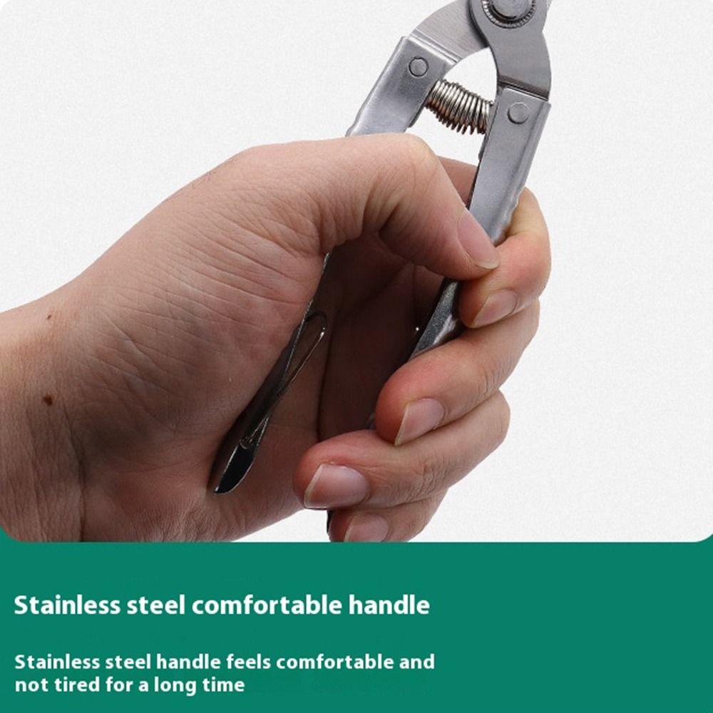 with Automatic Return Spring Branch Shears Stainless Steel Garden Branch Shear Hand Tools