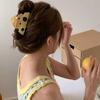 Y2k Hair Clip Hollow Shark Clip Fashion Cheese Acetate Hair Claw  Wash Face
