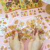 100Sheets Kawaii Capybara Stickers Waterproof Stickers Cartoon Cute Animal Stickers Creative Suitcase Decal Children Toys Gifts
