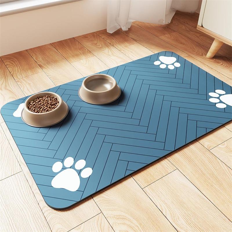 Minimalist Diatomaceous Earth Puppy Pad: Quick-Drying, Absorbent, Splash-Proof Floor Mat