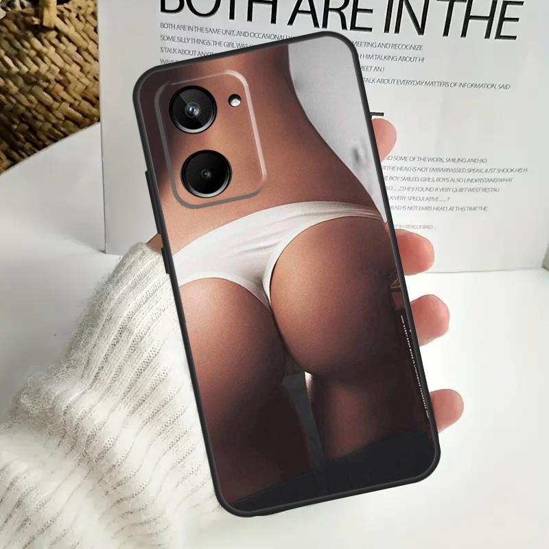Сексуальная девушка задница зад для Realme GT Neo 5 GT5 9 10 11 12 Pro Plus C30 C31 C33 C35 C25s C21Y C51 C55 C67 C53 чехол