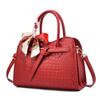 Handbag Crocodile Pattern Material Large Bag Single Shoulder Oblique Span Bag Women's Bag