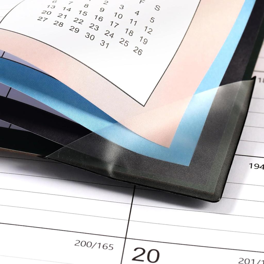 2026 Desk Calendar - Jan. 2026 - Dec. 2026, 12 Months Desk/Wall Calendar 2026, 15" x 12", 2-in-1 Desk Calendar, Holidays, Notes, Cutting-line Design,
