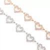 Fashionable Heart-Shaped Waist Chain Adjustable Female Belts Luxury Love Metal Dress Jeans Waistband Accessories