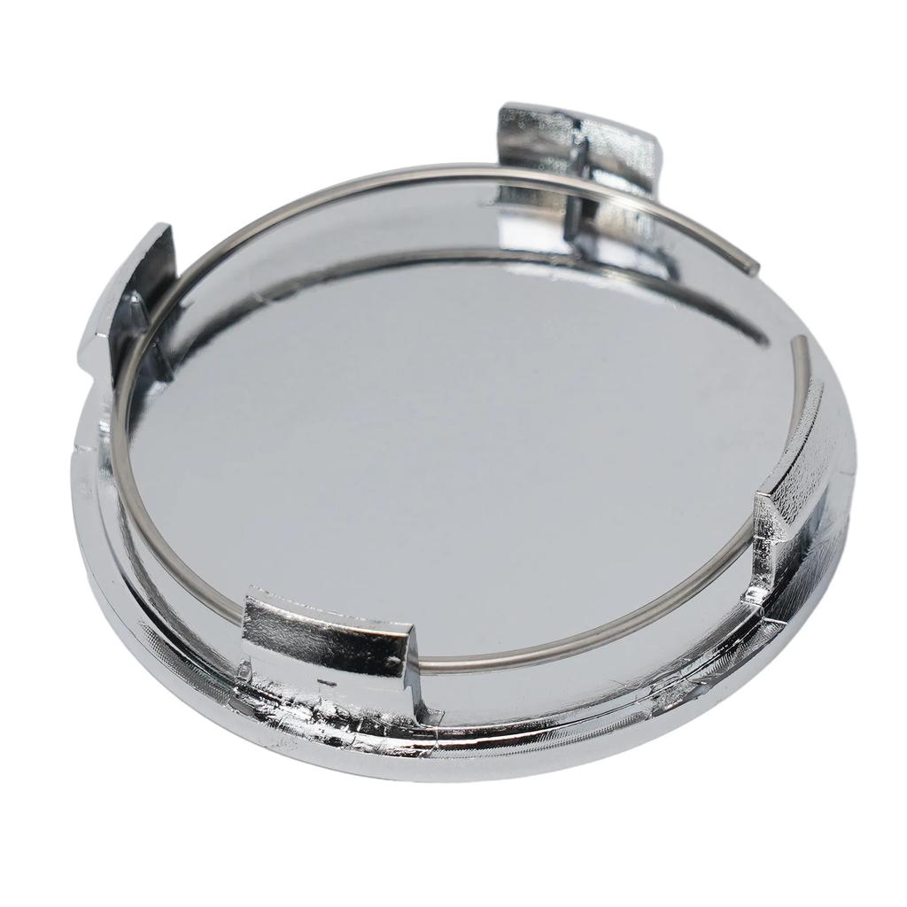 4 шт. 75 мм колпачок для колес универсальный колпак ступицы шины хром серебристый ABS пластик авто центр ступицы диск крышки