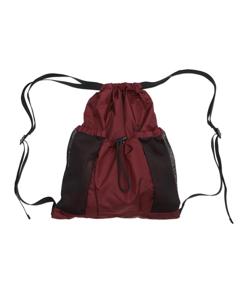 WEGO Mesh Pocket Knapsack Sports Size Pattern 1 Bag, & Outdoors, Gift, Women's, F,