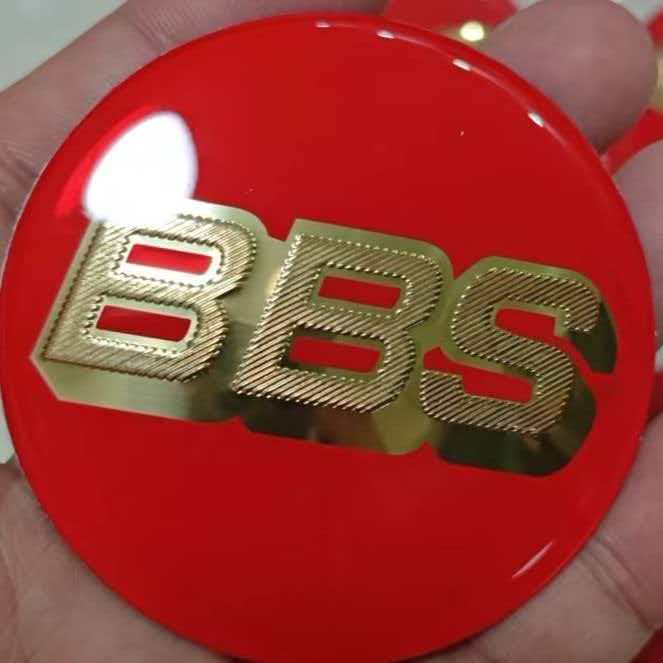 QXV2 4 шт. Колпачки ступицы с эмблемой BBS 68 мм 75 мм Акрил ПММА Плоская поверхность Колпачок центральной ступицы колеса автомобиля BBS Ступица Для центральных колпачков ступицы автомобиля