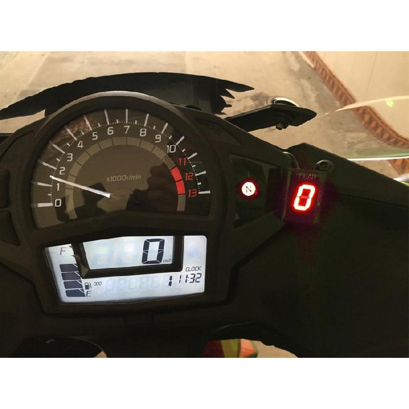 Светодиодный дисплей индикатора передачи для мотоцикла Honda Cbr600 F4I 2001-2006, 0-6 передач