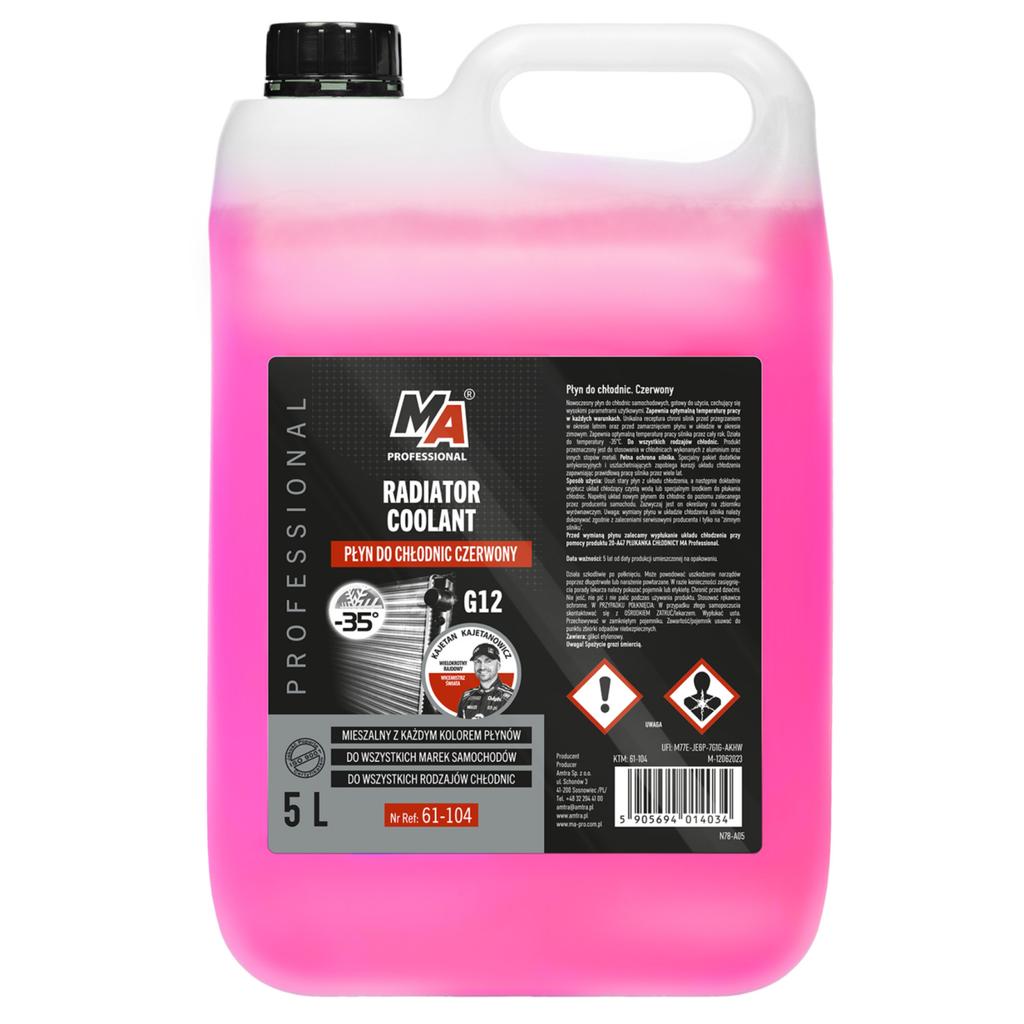 MA Professional - Car Radiator Fluid Red G12 5l