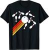 Retro Bowling Funny Bowling Party Design Tee Unisex T-shirt