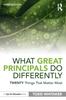 Книга What Great Principals Do Differently : Twenty Things That Matter Most