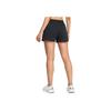 Under Armour Campus Training Loose Fit Mid Rise Solid Comfortable Sports Shorts Women Shorts Black 1384205-001