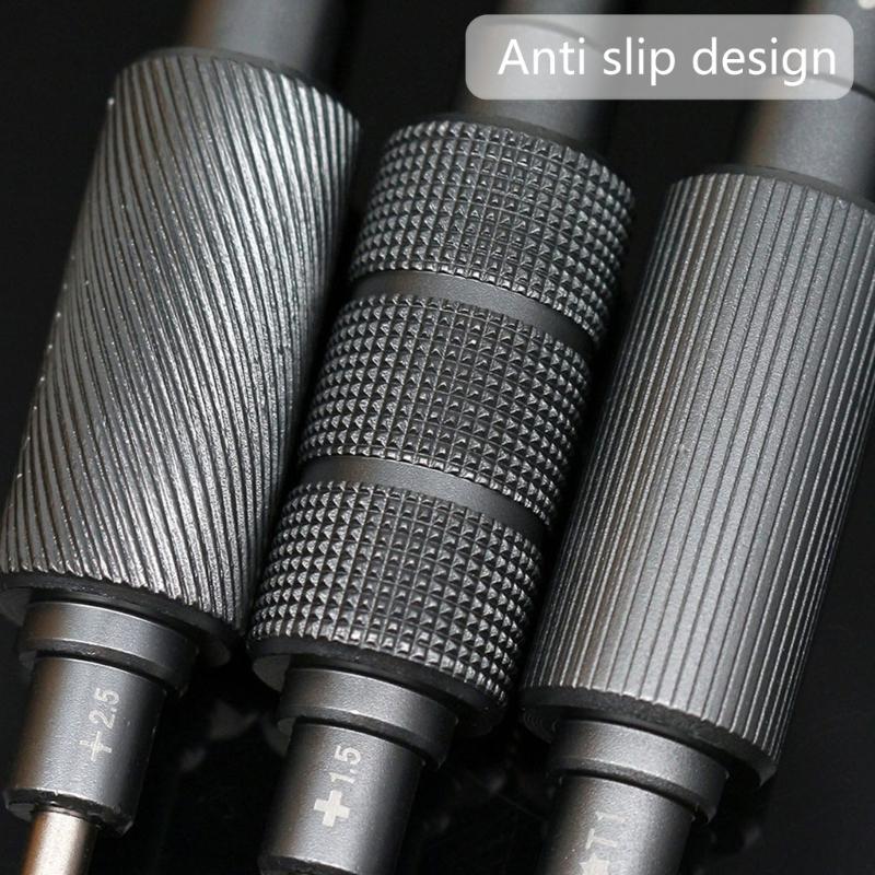 Набор прецизионных отверток из 6 предметов — магнитная мини-отвертка для очков, часов, компьютеров, ноутбуков, телефонов