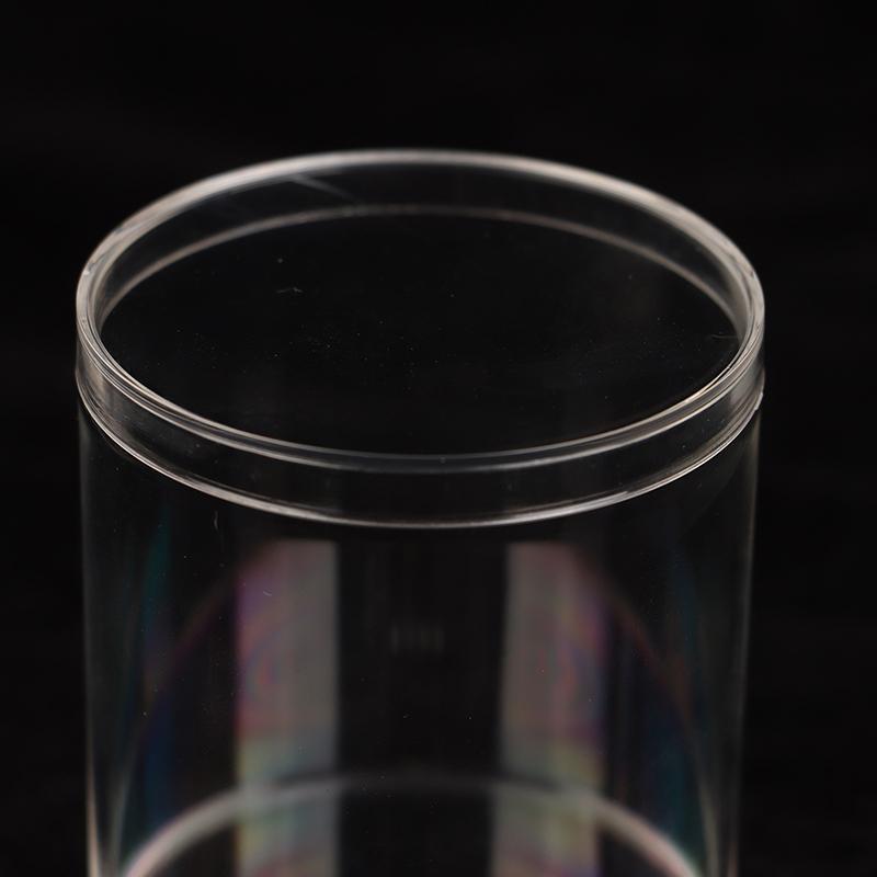 1 шт. акриловая коробка для конфет прозрачная пластиковая круглая коробка для торта десерта шоколад свадебная вечеринка сувенир упаковка контейнеры для хранения