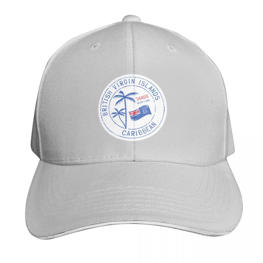 BVI Stamp Baseball Cap Luxury Unisex Hat sun caps Hood Beach Unisexs Luxury Womens