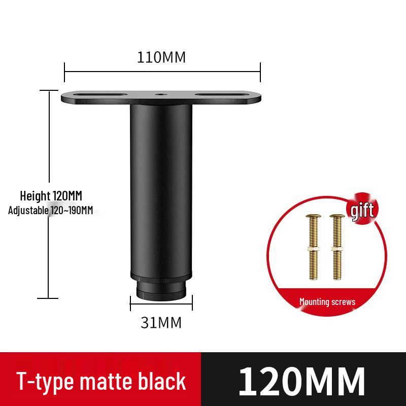 Adjustable Bed Support Frame & Load-Bearing Brackets