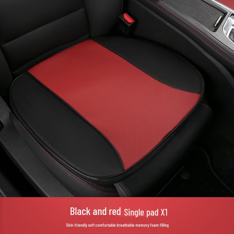 Cross-Border Memory Foam Car Seat Cushion - Matte, No Decoration, Bread Edge Design