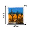Outdoor Outings Cloth Stickers Nature Landscape Adventure Camping Velcro Clothing Luggage Fashion Embroidery Stickers