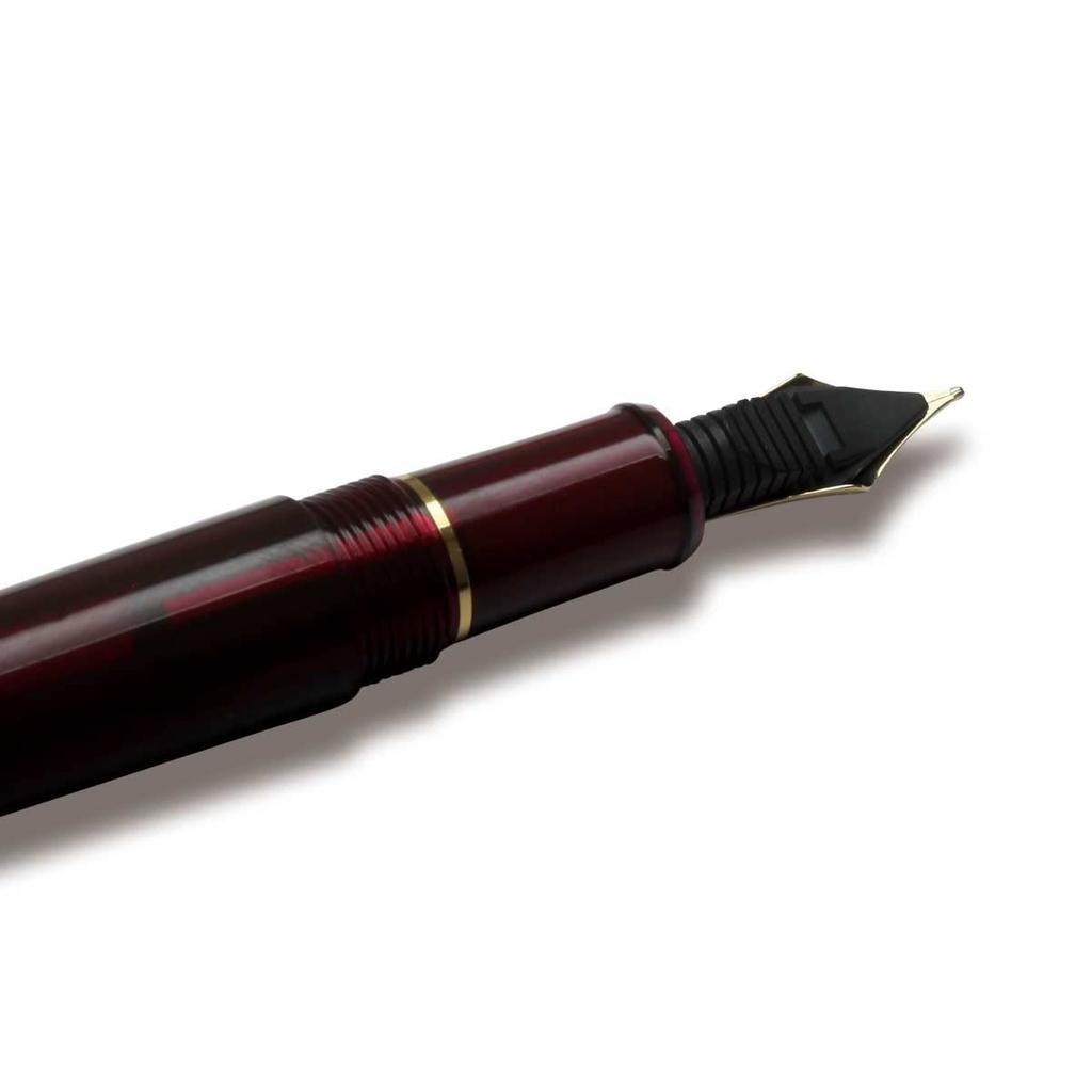 Платиновая перьевая ручка Century Burgundy Extra Fine Pen #3776 PNB-15000#71-5