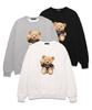 VANNWORKS Sitting Bear Oversized Sweatshirt (Vndts104) White (Type A)