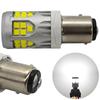 2 Pcs P21/5W LED Bulb BAY15D 10-50V No Error 3000lm White Off-Road
