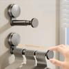 Suction Cup Installation Hanger Storage Rack Retractable Hanger Container Folding Rack  Home