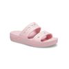 Crocs Baya Platform Sandals Petal Pink Slides 208188-606