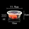Clear Plastic Food Containers: Round or Rectangular, with Lids