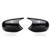 For BMW E87 E88 E81 E82 E90 E91 E92 E93 Car Replacement Rearview Side Mirror Cover Wing Cap Exterior Door Rear View Case Trim