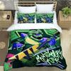 Cartoon F-Five N-Nights At F-Freddy Bedding Set, Home Duvet Cover and Pillowcase, Bedroom Decoration, Gift for Boys and Girls