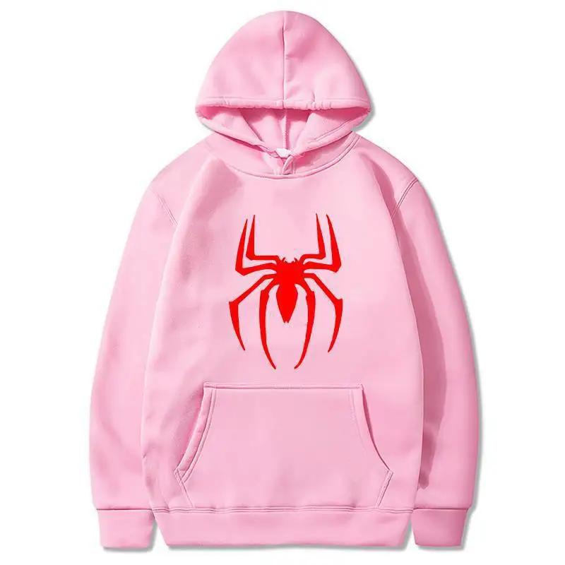 Популярный свитер Spider для мужчин и женщин, повседневное свободное пальто в стиле хип-хоп для весны и осени