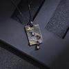 Оригинальный дизайнерский кулон из высококачественного драгоценного камня, итальянское мастерство, ретро-подвеска из серебра 925 пробы с натуральным топазом