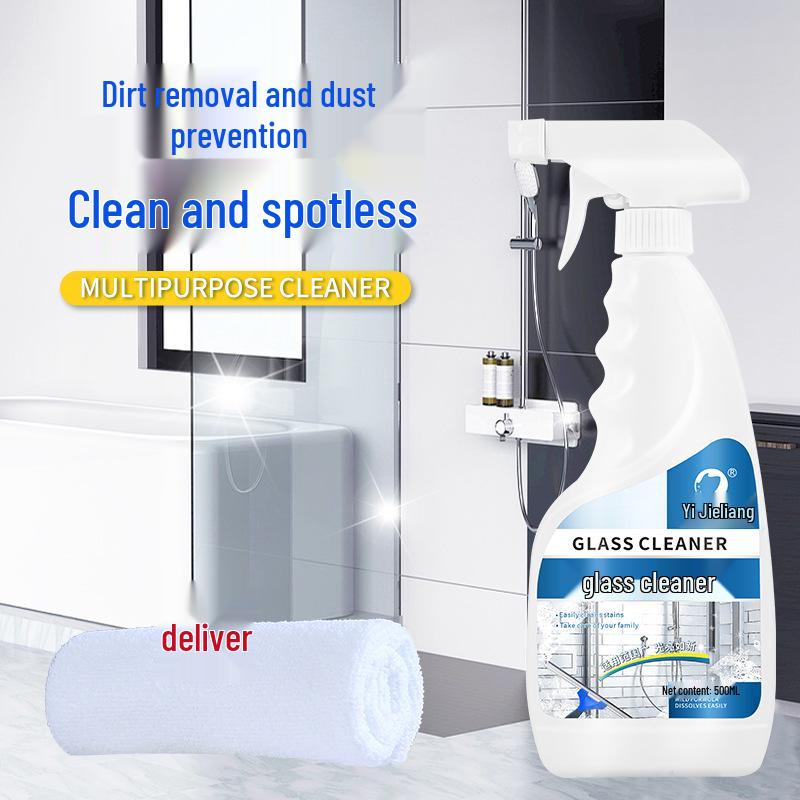 Пеноочиститель Easy Clean Bright для стекол и плитки – для душа, ванной комнаты и удаления пятен